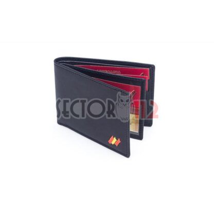 Cartera Portaplaca KRC billetero con bandera