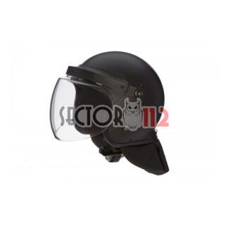 Casco Anti disturbios visera transparente 4mm  nuc