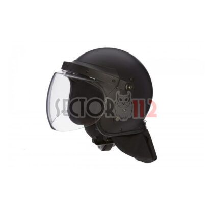 Casco Anti disturbios visera transparente 4mm  nuc