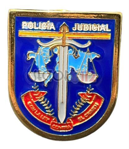 Distintivo metálico Función Policía Judicial CNP