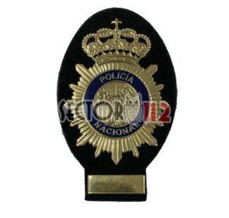 Emblema flexible placa pecho Policía Nacional