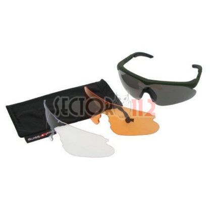 Gafas balísticas SWISS EYE Raptor 3 lentes