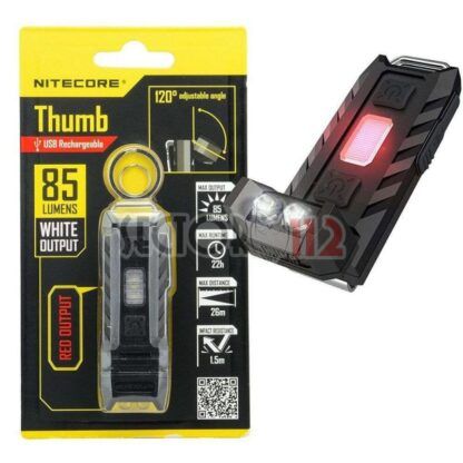 Linterna NITECORE THUMB luz blanca recargable