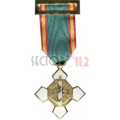 Medalla Mérito Policial distintivo blanco