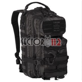 Mochila Tactical Black MILTEC molle 20 Lts