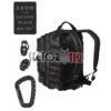 Mochila Tactical Black MILTEC molle 36 Lts