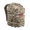 Mochila táctica MILTEC molle 36 Lts Varios colores