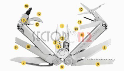 Multiherramienta LEATHERMAN WAVE  Inoxidable