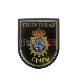 Parche Brazo Emblema Fronteras Grande efecto metal