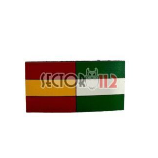 Parche PVC bandera España Andalucía