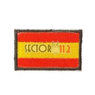 Parche bordado bandera España sin escudo