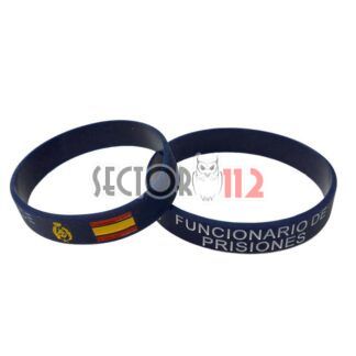 Pulsera silicona FUNCIONARIO DE PRISIONES