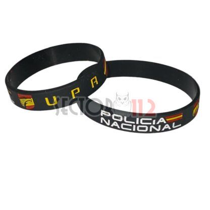 Pulsera silicona POLICÍA NACIONAL UPR