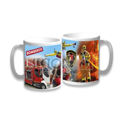 Taza cerámica BOMBEROS