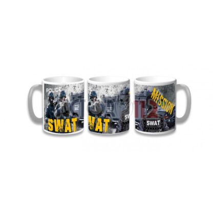 Taza cerámica SWAT