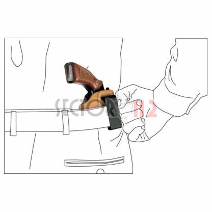 Funda interior de serraje VEGA HOLSTER IB3