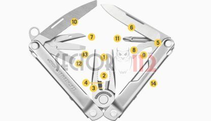 Multiherrramienta LEATHERMAN BOND acero