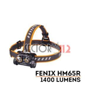 Frontal FENIX HM65R 1400 lúmenes