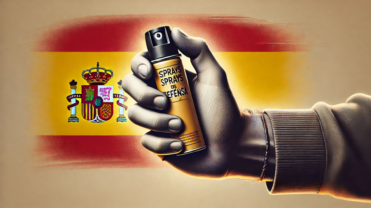 Los sprays de defensa si son legales en España